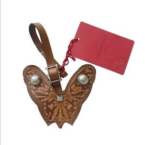 Authentic Valentino Garavani Leather Keychain